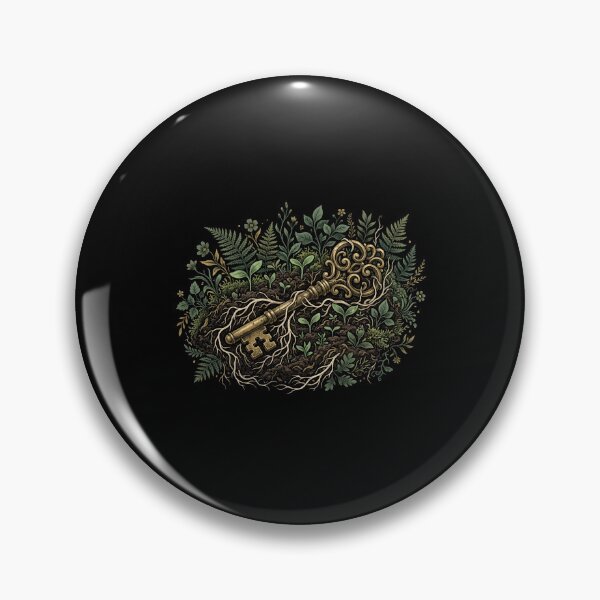 Item preview, Secret Garden Hidden Key In Roots Art designed and sold by Fenay Designs.