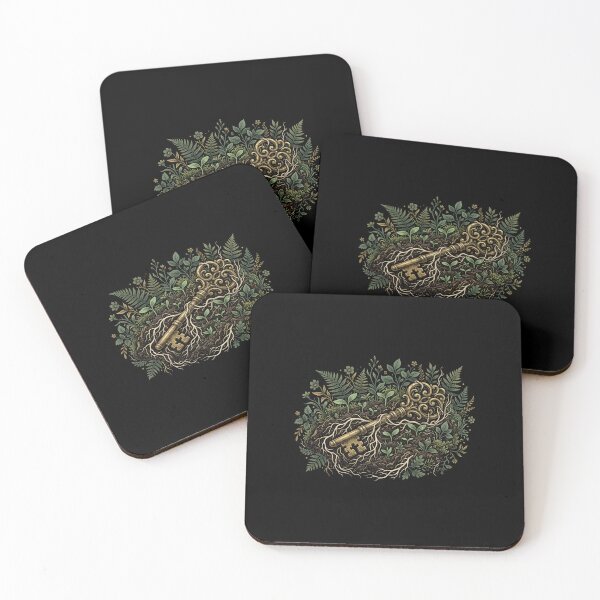 Item preview, Secret Garden Hidden Key In Roots Art designed and sold by Fenay Designs.