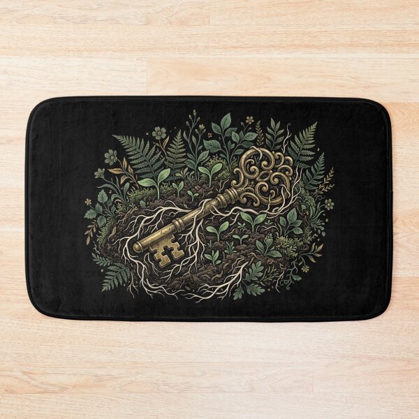 Item preview, Secret Garden Hidden Key In Roots Art designed and sold by Fenay Designs.