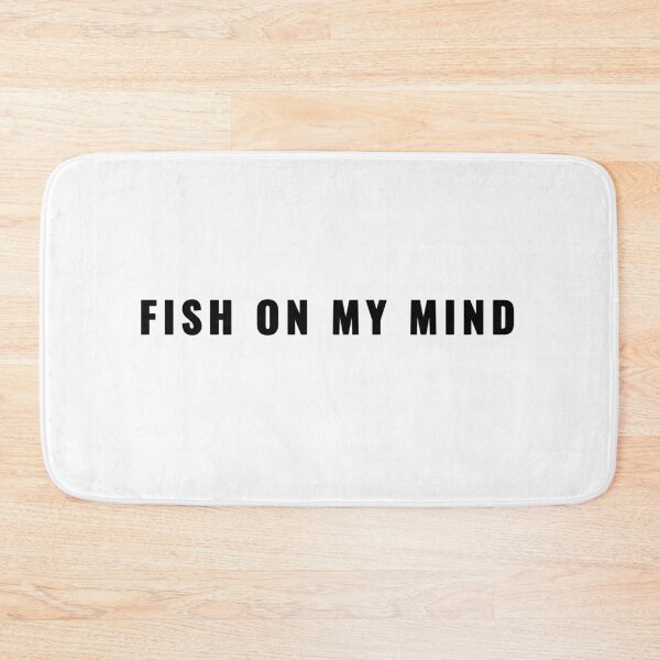 Item preview, Fish On My Mind Fishing Quote T-Shirt | Uncle Jichuan designed and sold by Uncle-Jichuan.