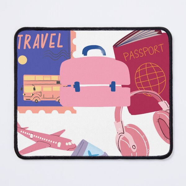 Item preview, Travel and Adventure Aesthetic Vacation Illustration designed and sold by altanduranstudio.