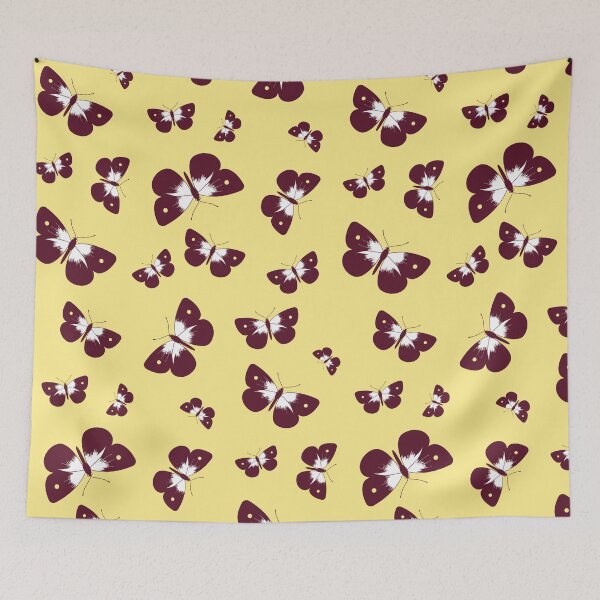 Item preview, A swarm of butterflies (yellow edition) designed and sold by Juliette Lancien.