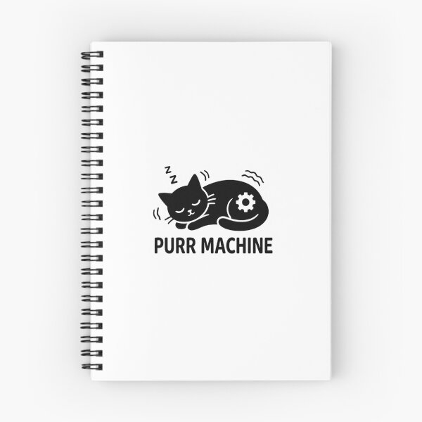 Item preview, Purr Machine Vibrating Sleeping Mechanical Cat designed and sold by GiggleInkTees.