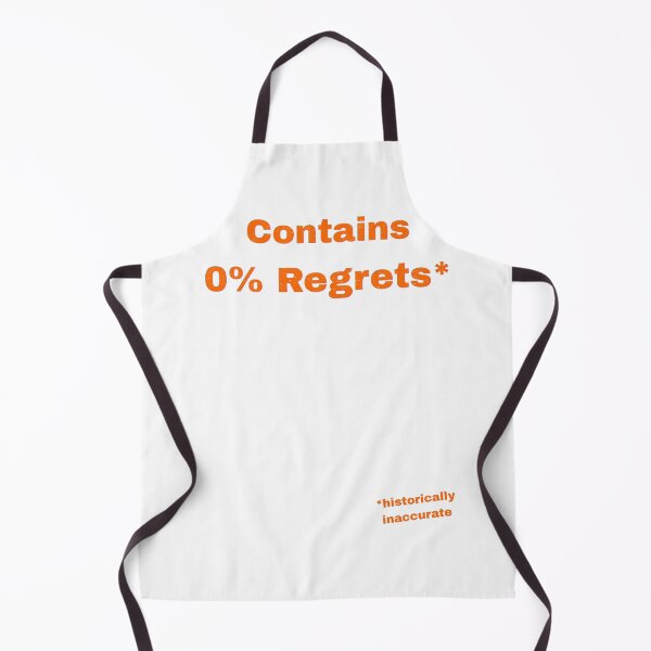 Item preview, Contains 0% Regrets designed and sold by Pop, Culture and Stuff.