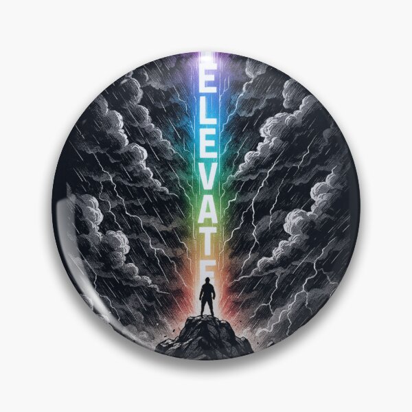 Item preview, ELEVATE - Ascendant Aura Tee designed and sold by CleverCulture.