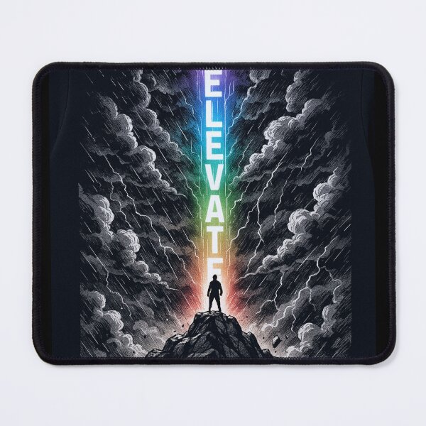 Item preview, ELEVATE - Ascendant Aura Tee designed and sold by CleverCulture.
