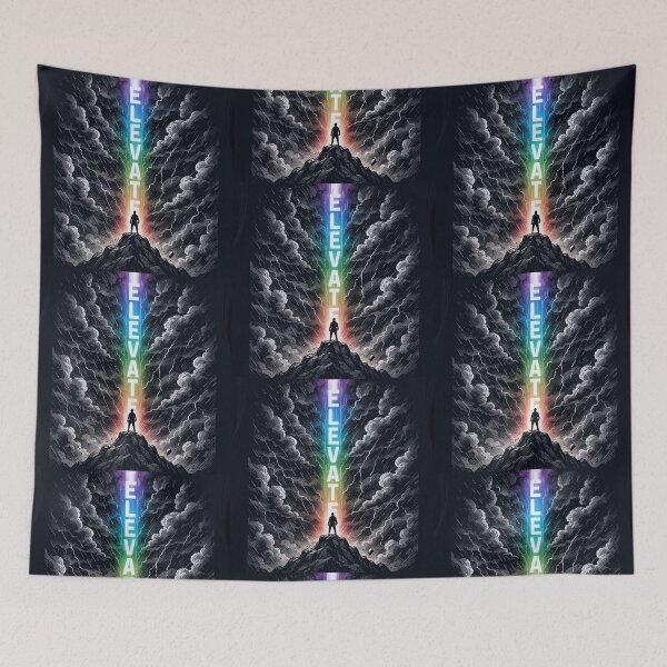 Item preview, ELEVATE - Ascendant Aura Tee designed and sold by CleverCulture.