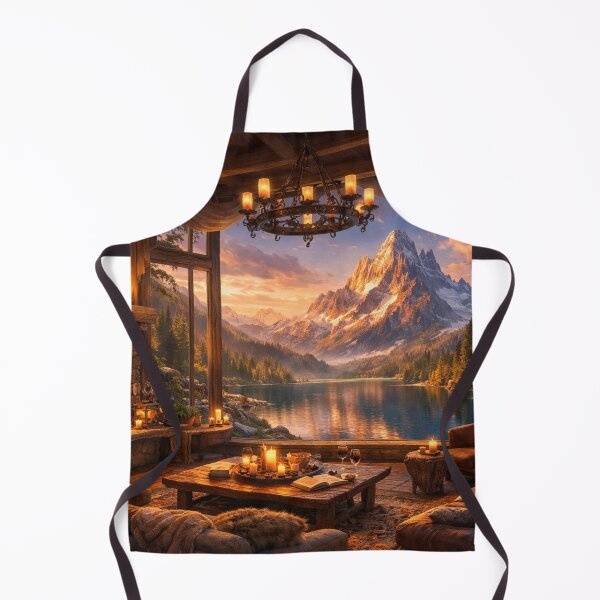 Item preview, Mountain view in the evening light designed and sold by Sigtrix.