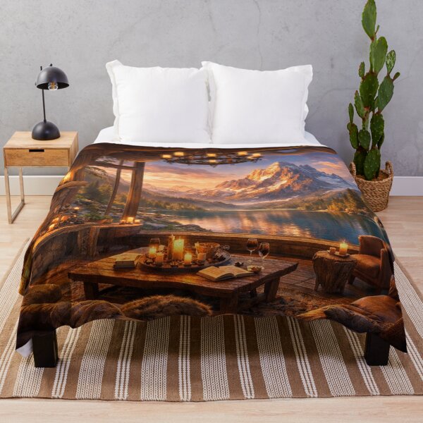 Item preview, Mountain view in the evening light designed and sold by Sigtrix.