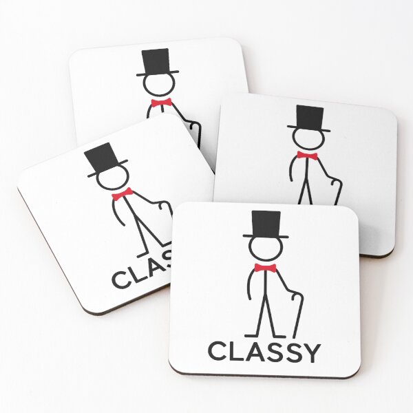 Item preview, STAY CLASSY - minimaliSTICK  designed and sold by CleverCulture.