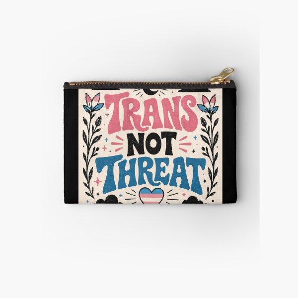 Item preview, Trans Not Threat designed and sold by StudioSnehaSomani4.