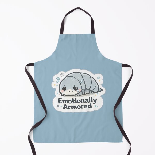 Item preview, Emotionally Armored Isopod Meme | Cute Relatable Pill Bug Sticker Design designed and sold by BabyStark.