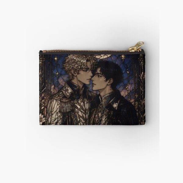 Item preview, Midnight Moon Devotion: Elegant Stained Glass Men Art designed and sold by Soluna Studio.