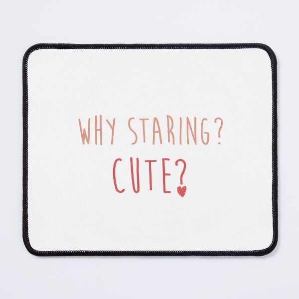 Item preview, Why Staring Cute Aesthetic Girl Shirt designed and sold by heyyoyeah63.
