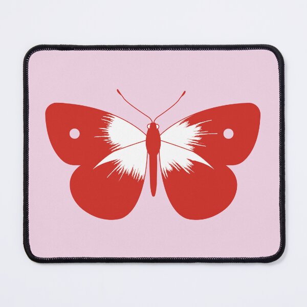 Item preview, A swarm of butterflies (red edition) designed and sold by Juliette Lancien.