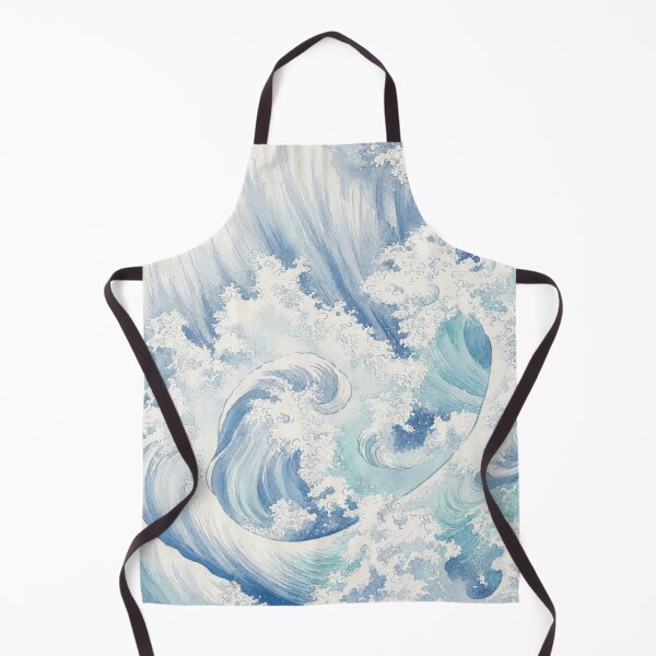 Item preview, Japanese Ocean Wave Blue Coastal designed and sold by trajeado14.