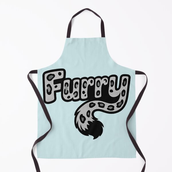 Item preview, Furry Snow Leopard Tail Sign designed and sold by BlueBullBazaar.