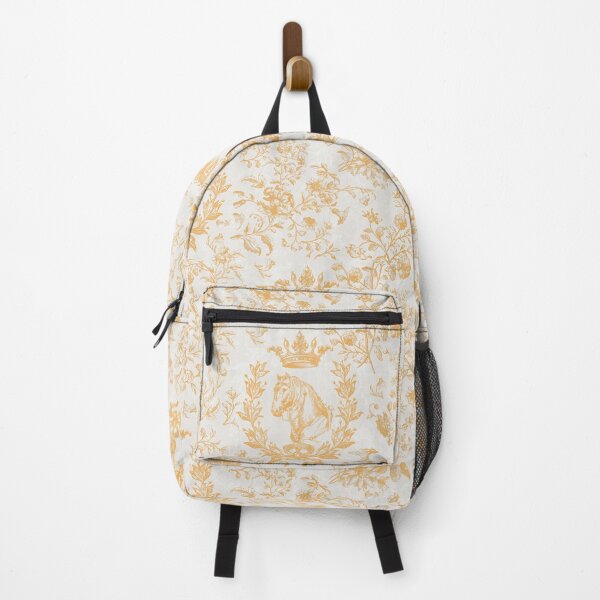 Item preview, Classy Elegant Vintage Yellow Horse Equestrian Floral Toile designed and sold by tanjica.