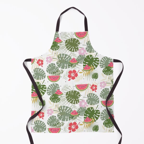 Item preview, Tropical Watermelon Monstera Seamless Summer Pattern . designed and sold by Natalia4321.