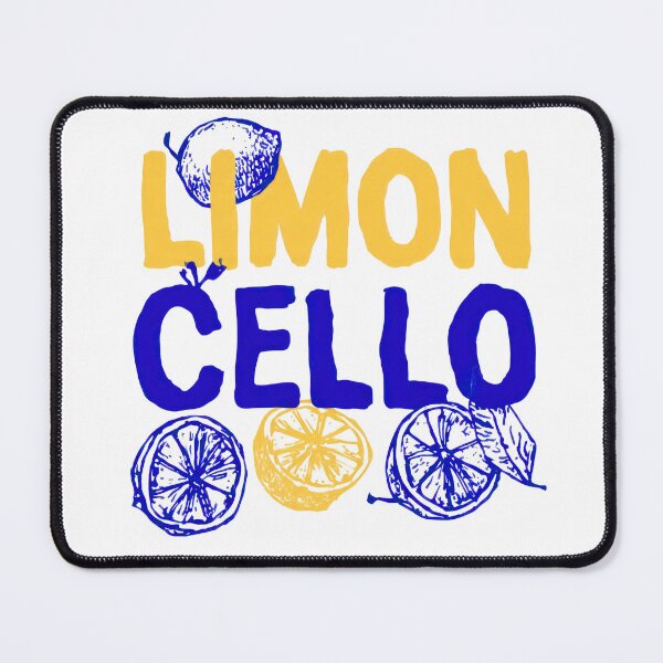 Item preview, Limoncello Lemon Vibes – Cute Blue & Yellow Citrus Illustration designed and sold by EVESTUDIOART.