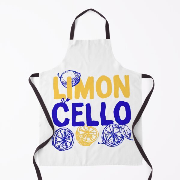 Aperçu de l'œuvre Ambiance citronnée Limoncello – Illustration mignonne d'agrumes bleus et jaunes créée et vendue par EVESTUDIOART.