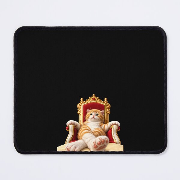 Item preview, Queen cat sitting on throne designed and sold by Meenova Art.