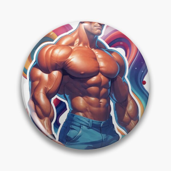 Item preview, Sticker - Decal - Surreal Power: Neon Physique #170 designed and sold by ForeverPrintsOK.