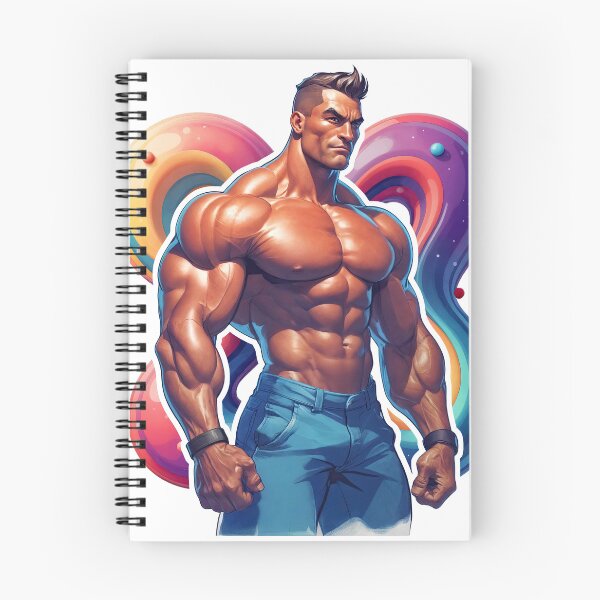 Item preview, Sticker - Decal - Surreal Power: Neon Physique #170 designed and sold by ForeverPrintsOK.