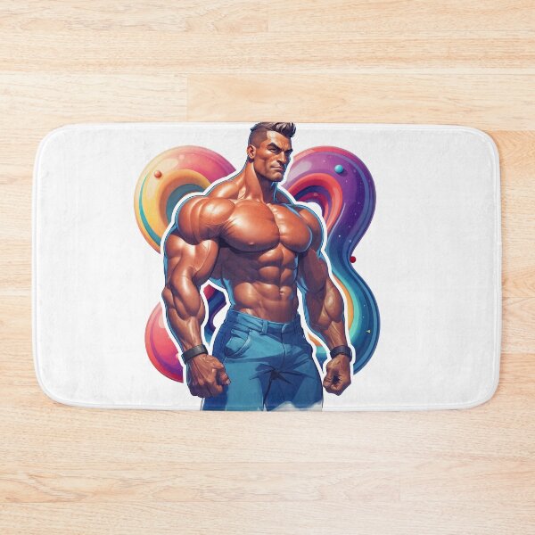 Item preview, Sticker - Decal - Surreal Power: Neon Physique #170 designed and sold by ForeverPrintsOK.