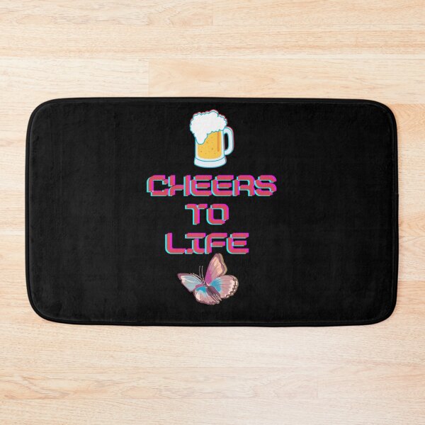 Item preview, Cheers To Life Retro Glitch Beer Graphic designed and sold by Ctrl+Z Enthusiast.