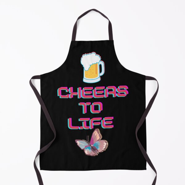 Item preview, Cheers To Life Retro Glitch Beer Graphic designed and sold by Ctrl+Z Enthusiast.