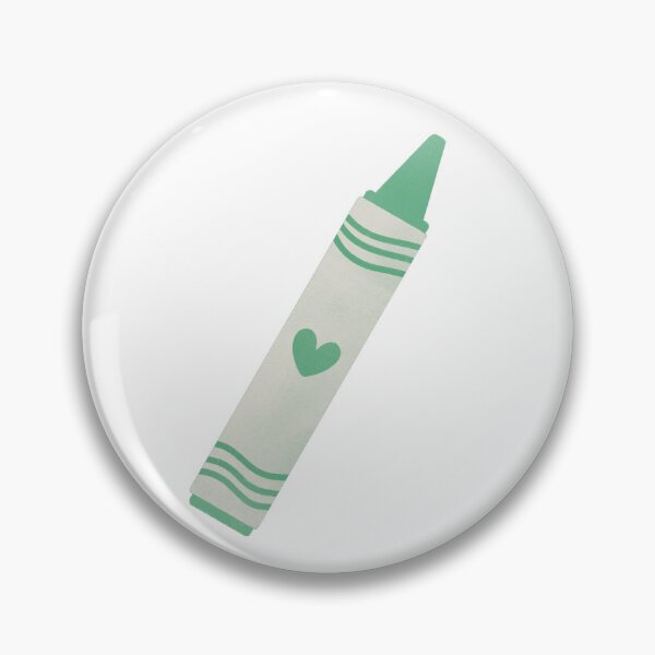 Item preview, Cute Dark Green Crayon designed and sold by winterpumpkin.