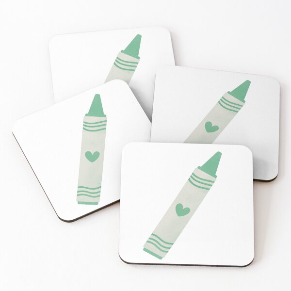 Item preview, Cute Dark Green Crayon designed and sold by winterpumpkin.