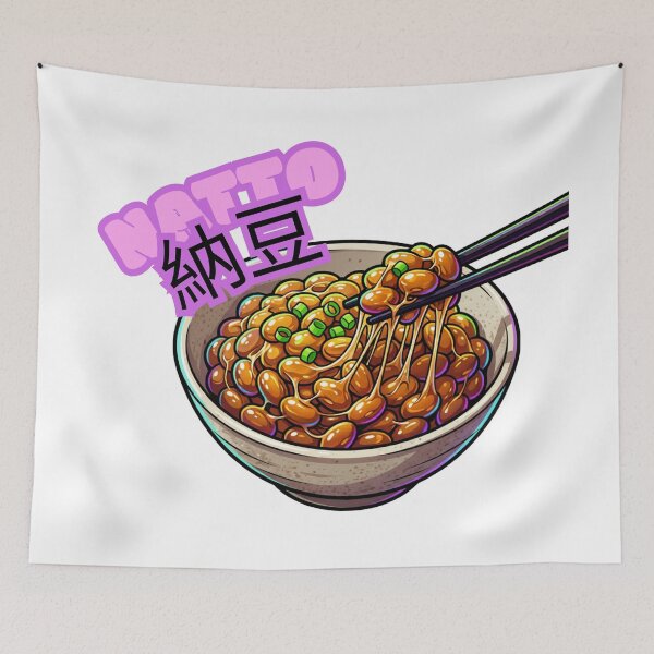 Item preview, Japanese Natto Traditional Anime Food designed and sold by Shirt-Otakus.