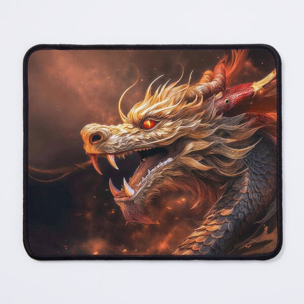 Item preview, Fiery Fantasy Dragon designed and sold by AI-lineDesign.