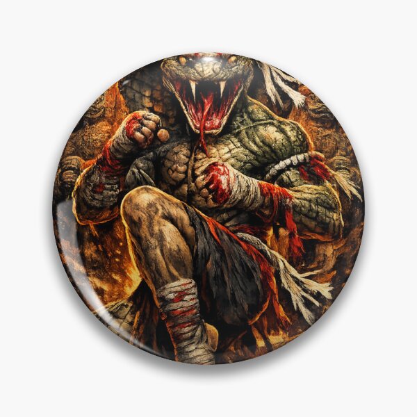 Item preview, Cobra Snake Muay Thai Fighter – The Art of Eight Limbs designed and sold by redsharkuk.