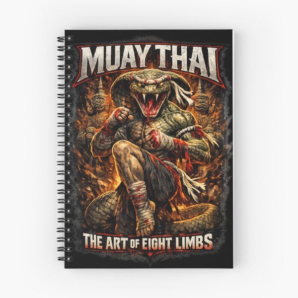 Item preview, Cobra Snake Muay Thai Fighter – The Art of Eight Limbs designed and sold by redsharkuk.