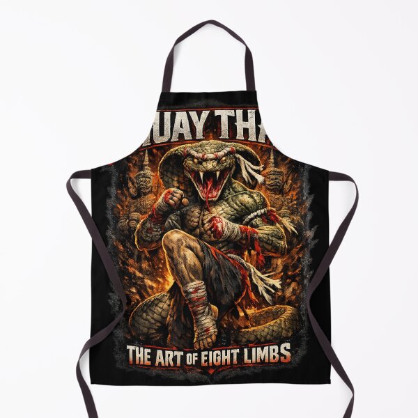 Item preview, Cobra Snake Muay Thai Fighter – The Art of Eight Limbs designed and sold by redsharkuk.