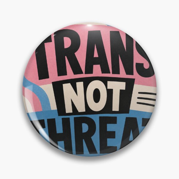 Item preview, Trans Not Threat designed and sold by StudioSnehaSomani4.