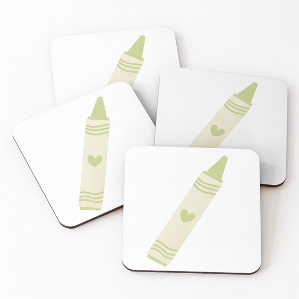 Item preview, Cute Light Green Crayon designed and sold by winterpumpkin.