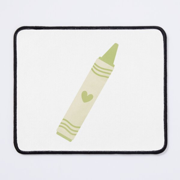 Item preview, Cute Light Green Crayon designed and sold by winterpumpkin.