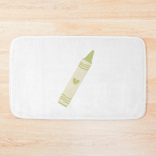 Item preview, Cute Light Green Crayon designed and sold by winterpumpkin.