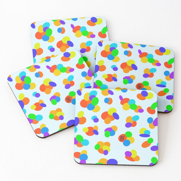Item preview, Lucky Rainbow Pop Pattern designed and sold by Lucky Sock Club.