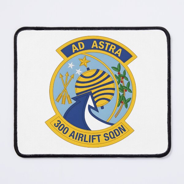 Item preview, Emblem of the 300th Airlift Squadron designed and sold by CharlieDesings.
