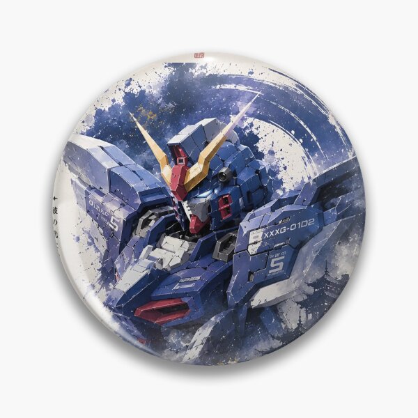 Item preview, Gundam Sandrock Kai XXXG-01SR2 Anime Mecha | Desert Warrior Mobile Suit Art designed and sold by Dyan4.