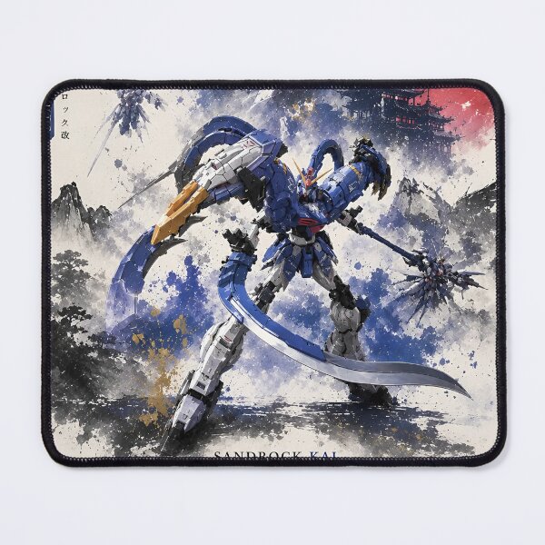Item preview, Gundam Sandrock Kai XXXG-01SR2 Anime Mecha | Desert Warrior Mobile Suit Art designed and sold by Dyan4.