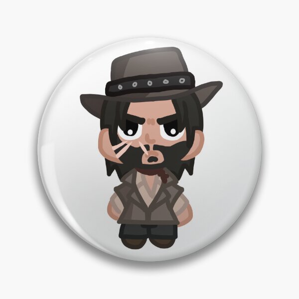 Artikelvorschau, Chibi John Marston - Red Dead Redemption entworfen und verkauft von lexianka.