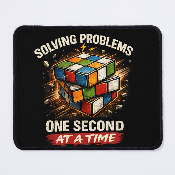 Item preview, Speed Cubing Problem Solving Rubik’s Cube Graphic T-Shirt designed and sold by MattyManiac.