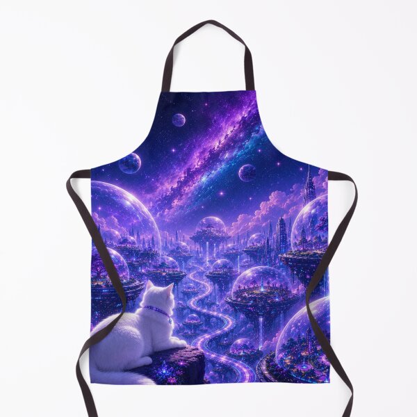 Item preview, Future Cat Dreamscape Bubble Dome Galaxy Kingdom designed and sold by Mindworx21.