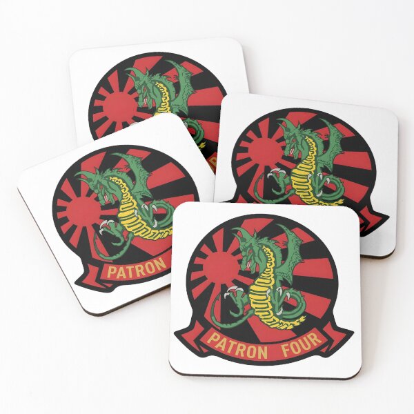 Item preview, Emblem of United States Navy Patrol Squadron Four (VP-4) "Skinny Dragons" designed and sold by CharlieDesings.